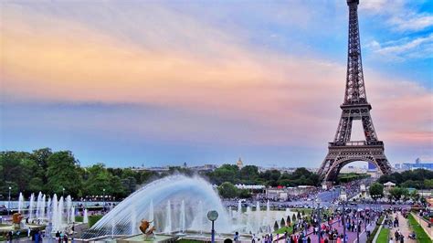 K Hdr Video Beautiful Paris City Nature And Other Landscapes In France Youtube