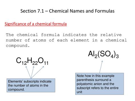 Ppt Chapter 7 Chemical Formulas And Chemical Compounds Powerpoint