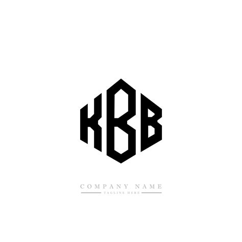 Création De Logo De Lettre Kbb Avec Forme De Polygone Création De Logo