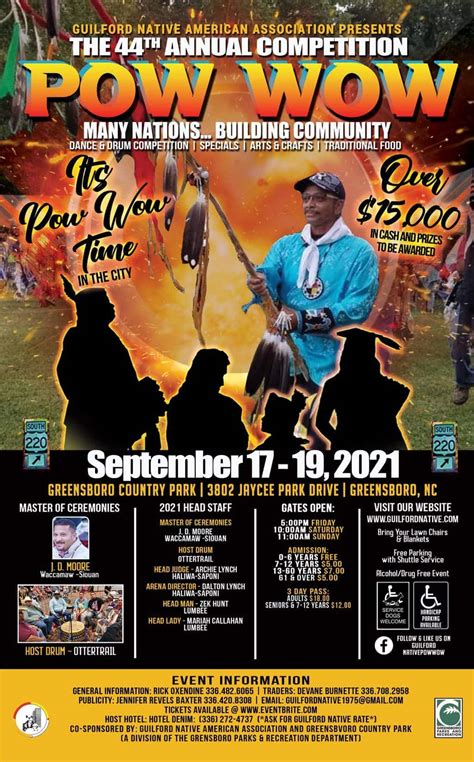 Guilford Native American Association 44th Annual Pow Wow 2021 - Pow Wow ...