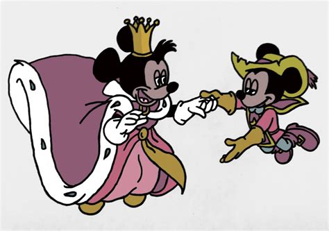 Musketeer Mickey And Princess Minnie By Loonytoony1985 On Deviantart