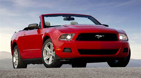 Torch Red 2010 Ford Mustang Convertible Photo Detail