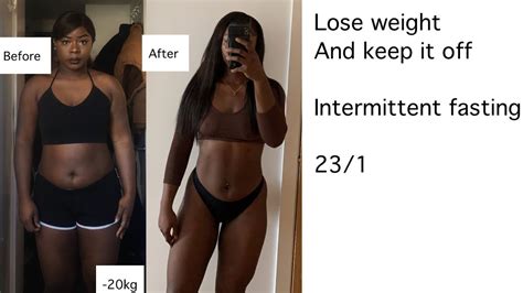 Lose Weightandkeep It Off Intermittent Fasting Successfullybefore Andafter Results Transformation