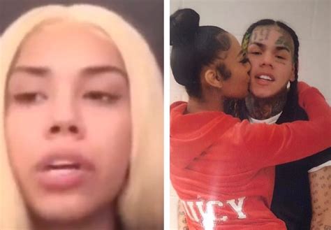 Watch Tekashi Ix Ines Baby Mama Cry And Go Off On Ig Live About His