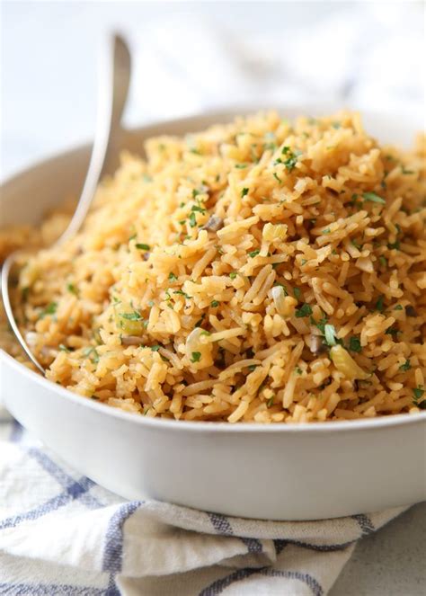 Classic Rice Pilaf Recipe Pilaf Recipes Rice Side Dishes