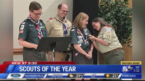 Great Smoky Mountain Council Recognizing Scouts Of The Year Youtube