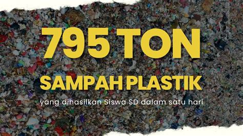 Indonesia Darurat Sampah Plastik Youtube