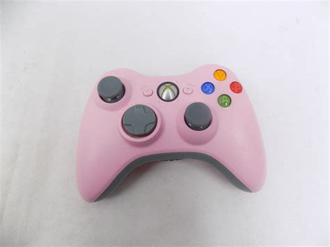 Official Xbox 360 Wireless Pink Controller Starboard Games
