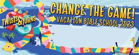 Vacation Bible School Vbs 2023 Twists And Turns Prom Cokesbury