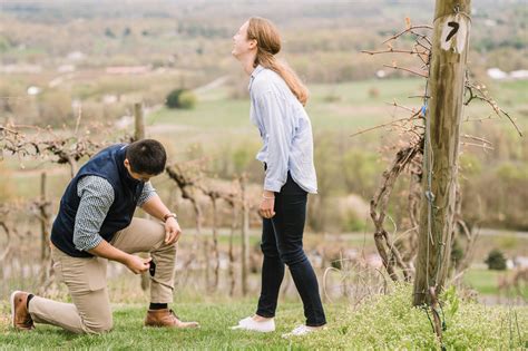 Bluemont Vineyard Suprise Proposal | Bluemont, Va | Sarah & Josh
