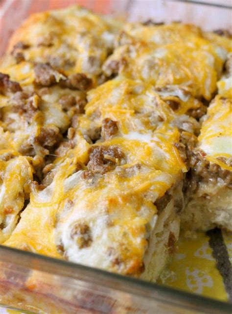 Sausage Egg And Biscuits Casserole Easy Recipes