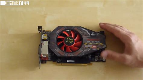 Xfx Hd 5750 1gb Card Review Stock Vs Oc Youtube