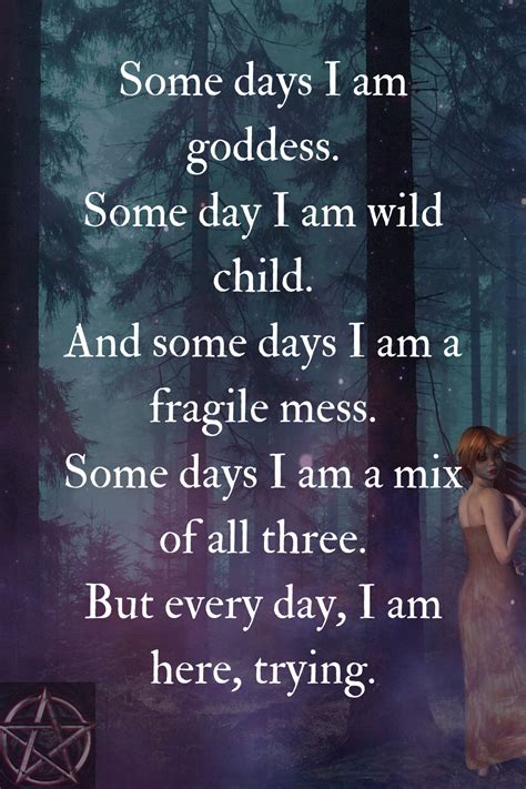 Daily Wiccan Witch Quotes Wiccan Quotes Inspirational Quotes