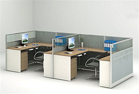 China Modern Office Furniture 2 Person Office Cubicle Workstation Sz