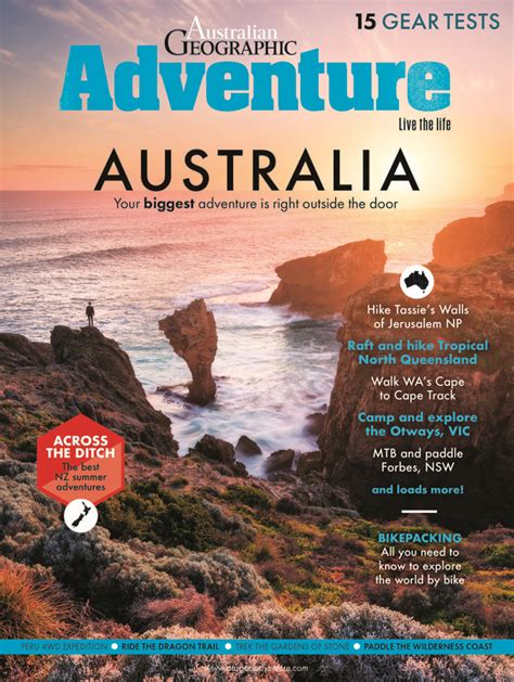 Australian Geographic Adventure Issue 6 2021 October Australian