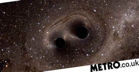 Two Supermassive Black Holes In A Death Spiral Are Doomed To Collide Metro News