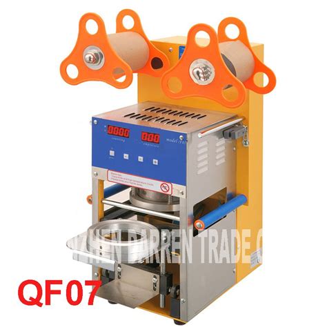 Coffee machine commercial bubble tea equipmentshare. QF07 220V/110v Digital Automatic Cup Sealing Machine Of ...