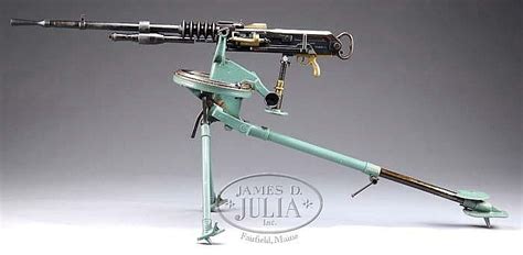 Sold At Auction Hotchkiss Machine Gun M1914 8mm Lebel
