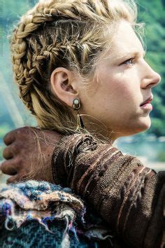 Did nordic hairstyles really include long hair, undercuts, braids and man buns? Katheryn Winnick Discusses Lagertha's Trademark Hairstyles ...