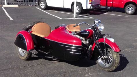To use this site your internet browser must have cookies enabled. 1941 Indian 4 Cylinder and Sidecar - YouTube