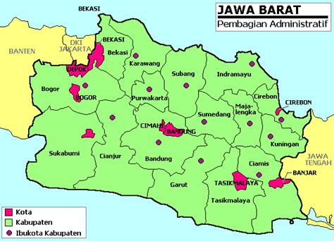 West Java Province - Mapsof.Net