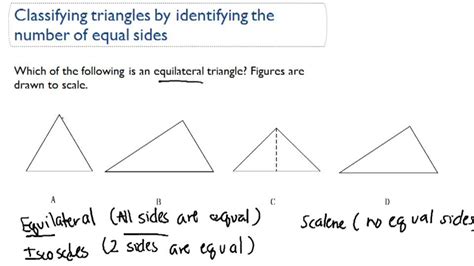 Classifying Triangles By Identifying The Number Of Equal Sides Ck 12 Foundation