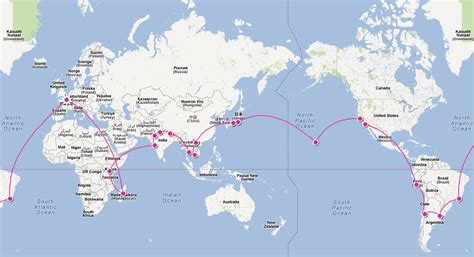 Site officiel de l'ambassade du japon en france. Itinéraire initial | C'est mon tour (du monde)
