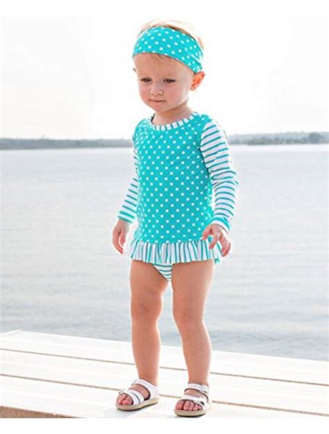 Buy Rufflebutts Babytoddler Girls Rash Guard 2 Piece Swimsuit Set