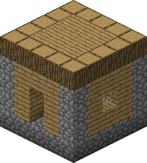 Minecraft House Png Free Logo Image