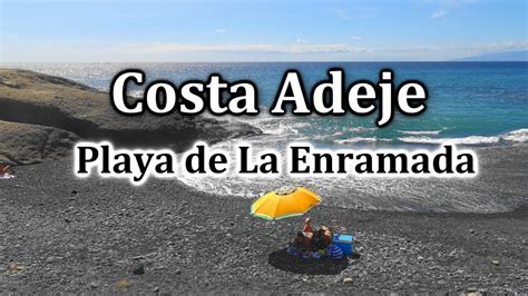 Costa Adeje Tenerife Playa De La Enramada 4k Youtube