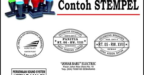 Contoh Stempel Toko Sembako Contoh Spanduk Toko Sembako Nasi Gambaran