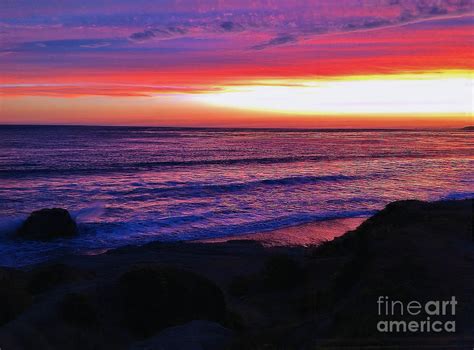 Monterey Sunset Photograph By Steven Baier Fine Art America