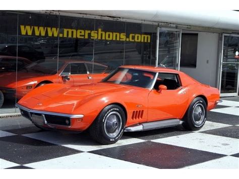 1969 Chevrolet Corvette Coupe 427390hp 4 Speed Monaco Orange Az Car