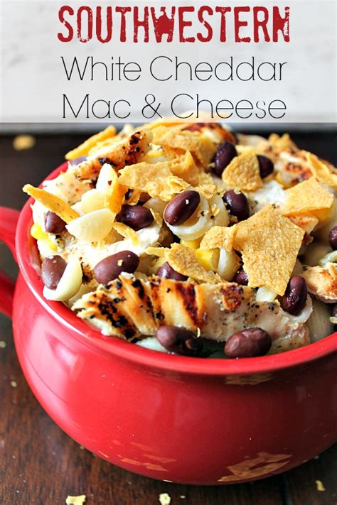 It helps the cheese melt better: Southwestern White Cheddar Mac and Cheese