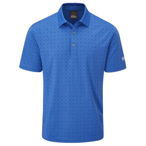 Oscar Jacobson Barton Polo Shirt Royal Blue Scottsdale Golf