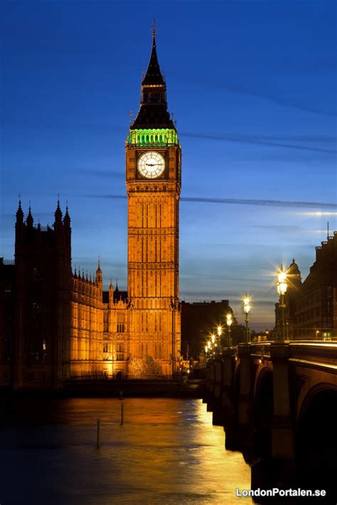 The name is frequently extended to refer to both the clock and the clock tower. Big Ben i London på kvällen - London Portalen