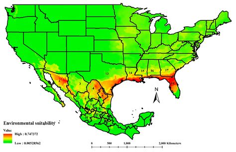 When this occurs, the invading species is free of. Insects | Free Full-Text | Ecological Niche Modeling to ...