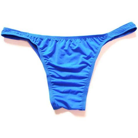 man sexy thongs and g strings micro bikini male men s low waist briefs panties penis pouch