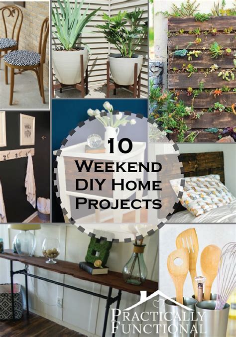 10 Weekend Diy Projects Diy Projects Weekend Diy Home Projects Projects