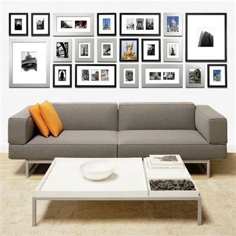 Creative Gallery Wall Ideas For Your Home Modern Living Room Wall