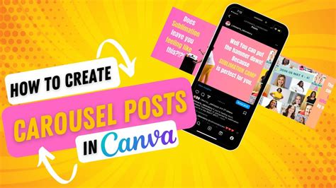 How To Create Seamless Carousels In Canva Youtube