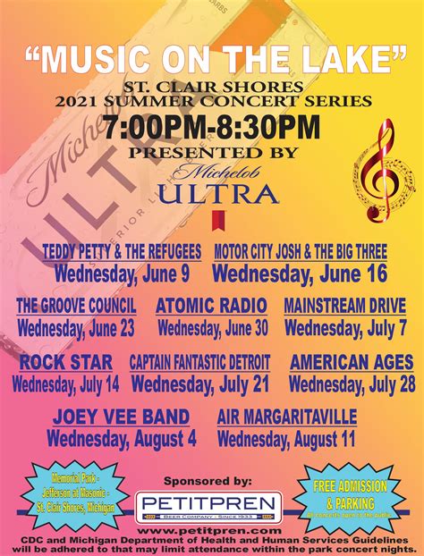 Calendar • St. Clair Shores, MI • CivicEngage