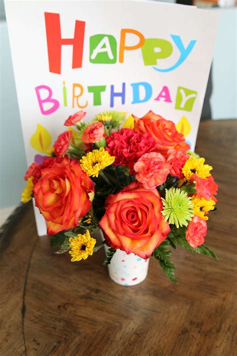 How My Birthday Was Brightened With A Teleflora Bouquet Its A Lovely