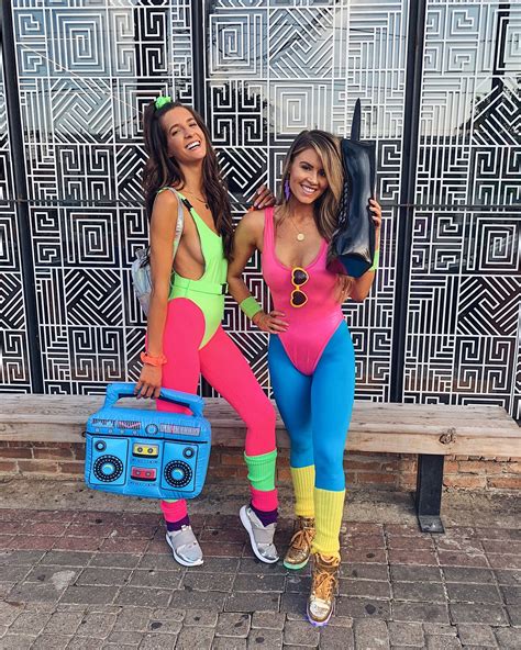 80’s Halloween Costume Idea Best Friend Costumes 80s Party Costumes 80s Theme Party Outfits