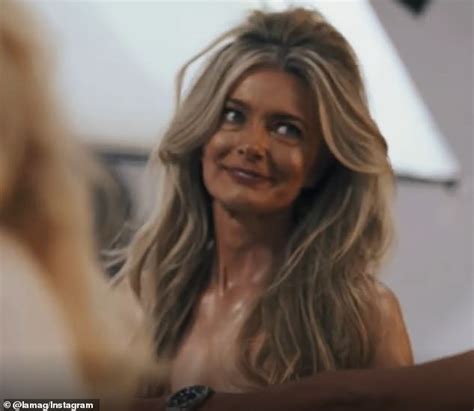 Paulina Porizkova Dances Topless In Cheeky Video From Cover Shoot Daily Mail Online