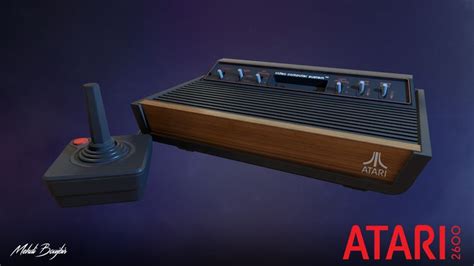 Artstation Atari 2600 Mehdi Boujbir Atari Atari 2600 Games Atari