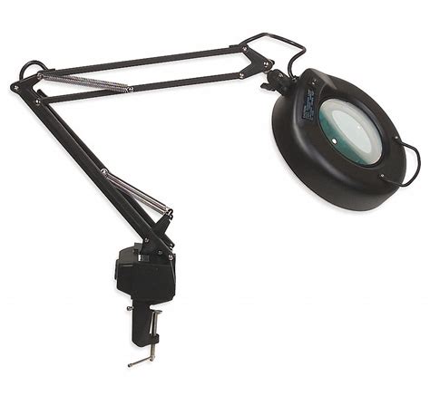 Lumapro Round Magnifier Light 175x Black 5mm525mm52 Grainger