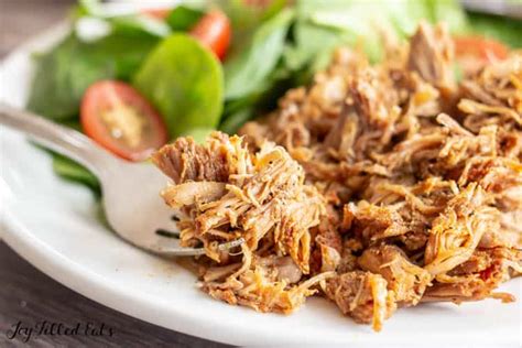 Mix with olive oil and rub all over the pork shoulder. Keto Pulled Pork - Gluten-Free, Low Carb, 5 Ingredients ...
