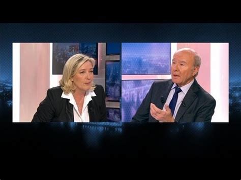 Et il n'est pas question que cela change. BFM Politique : l'interview de Marine Le Pen par Olivier ...