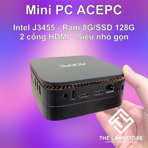 Máy Tính Mini Pc Acepc Ak1 Intel J3455 Ram 8g Ssd 128g Shopee Việt Nam